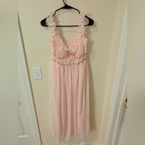 NWT | Pink Fairy Floral Dress
